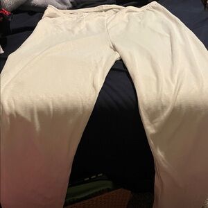 Medium White lounge pants